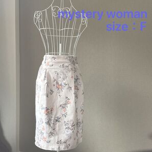 mystery woman花柄 スカート