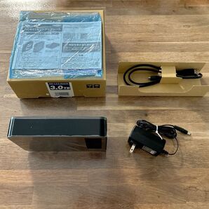 BUFFALO バッファロー HD-LC3.0U3/N 外付けHDD 3.0TB 外付けハードディスク テレビ録画 データ保存