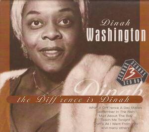 輸 DINAH WASHINGTON / THE DIFFERENCE IS DINAH 3CD◆規格番号■GSS-5287◆送料無料■即決●交渉有