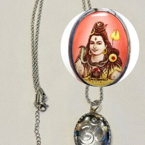 シヴァ神 ネックレス ペンダント ヒンドゥー教 オーム お守り ヨガ