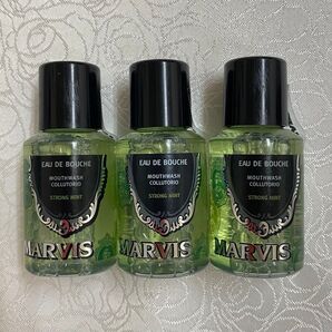 MARVIS STRONG MINT マービス ストロング ミント マウスウォッシュ 30ml × 3個セット