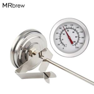 [** new goods **]12 thermometer Probe stainless steel steel original work dial thermometer beer wine . structure kettle 