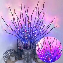 【★★新品★★】シミュレーション木の枝 20 ledライトストリングクリスマスの装飾ホームデコレーション新年の装飾_画像4