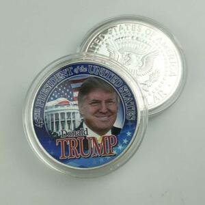 【★★新品★★】ドナルドトランプ 45th 米国記念コイン　アメリカグレート 2020