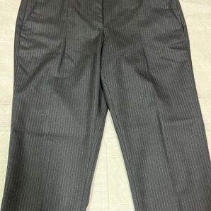 ZARA BASIC ザラベーシック ストライプパンツ グレー Mサイズ