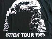 SNFU Tシャツ stick tour 1989 黒M / minor threat black flag poison idea gang green verbal abuse Rich Kids on LSD d.r.i._画像3