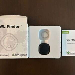 WL Finder Apple Find My対応 忘れ物防止タグ ブラック 未使用