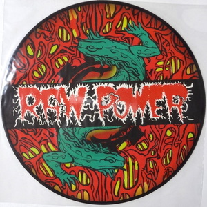 Raw Power Reptile House PICTURE LP F.O.A.D. Records Italian Punk Hardcore/Negazione/Declino/The Eu's Arse/Wretched/Impact