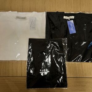 新品未開封 ナノユニバース ユニセックスロングスリーブTシャツ2枚 Mサイズ ナノファイン抗菌加工+トートバッグ 株主優待限定品