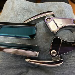 値下げ J2WSTUDIO ローダウンミラー 左右 メッキ ステルスミラー