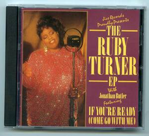 Ruby Turner（ルビー・ターナー）with Jonathan Butler（ジョナサン・バトラー）CDEP「If You're Ready (Come Go With Me)」仏盤Jive X 109