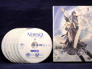 RSET 00873 NORN9norun+no net all 6 volume no. 1 story ~ no. 12 story ( voice. performance ) wistaria ..... under ..*6 volume. disk at the center a little scratch equipped 