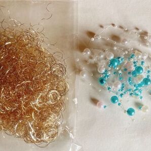 sale中 カーリースモーク約7gとワイヤーリース約16g プリザーブドフラワー ハーバリウム ハーバリウム花材 キャンドル