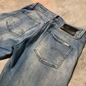 【G-STAR RAW】ジースターロウ 3301 レディース スキニーデニムパンツ 25インチ バナナデニム ローライズ ストレッ