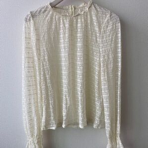 【アナザーエディション】ハイネックレースブラウス