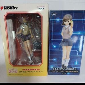 とある科学の超電磁砲 御坂美琴 白井黒子フィギュア 電撃プレミアム ハイグレード