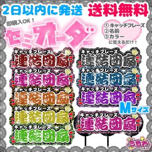 【SO4aM】連結うちわ文字セミオーダーMサイズ/文字パネル/ネームボード/団扇文字/コンサート/ライブ/推し活/メンカラ