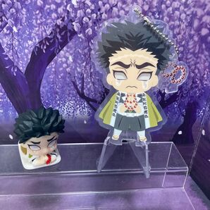 鬼滅の刃 悲鳴嶼行冥 悲鳴嶼 おねむたん みつめてアクリルチャーム アクリルスタンド