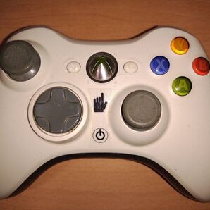 XBOX360 マイクロソフト純正 無線コントローラー 白