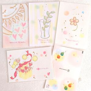 【もんシリーズ】clothes pin ポストカード セット