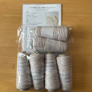 C hus ふわり6コーン&透かし模様のクロシェセーター編み図