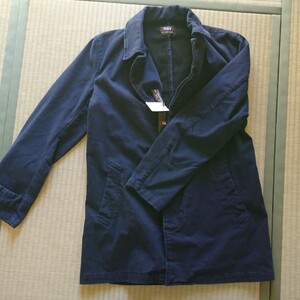 M&S ハーフコート(春秋もの) 38(M) ネービーブルー