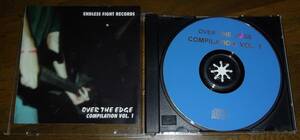 [ OVER THE EDGE VOL.1 ] CD　NYHC CONVERGE OVERCAST SHIFT DISSOLVE JASTA 14