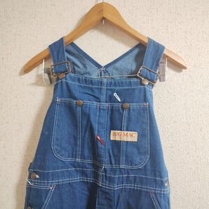 海外古着【90s BIG MAC オーバーオール】アメリカ ヴィンテージ デニム USA製 ビンテージ デニムオーバーオール