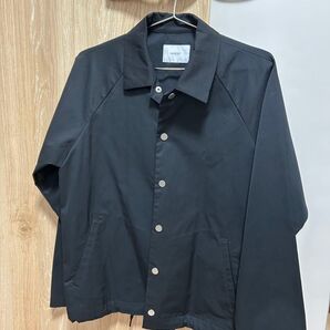 INHERIT コーチジャケット ブラック