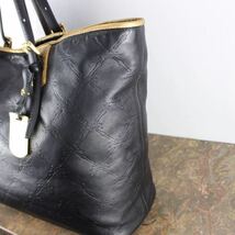 LONGCHAMP LEATHER TOTE BAG/ロンシャンレザートートバッグ_画像3