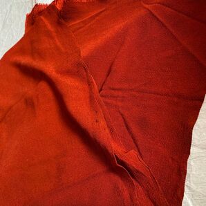 市松人形用着物に 正絹古布 シボ縮緬 帯揚げ