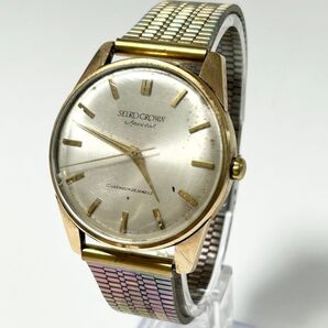 【希少/稼働中】SEIKO CROWN スペシャル 14KGF 23石 手巻き