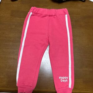 ピンク スウェット 裏起毛 90