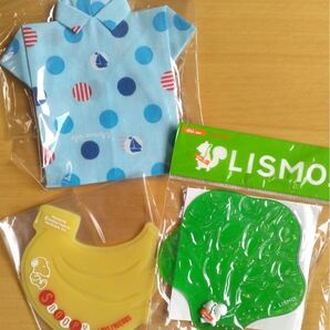 SNOOPY、au、Tシャツ コースター 3枚
