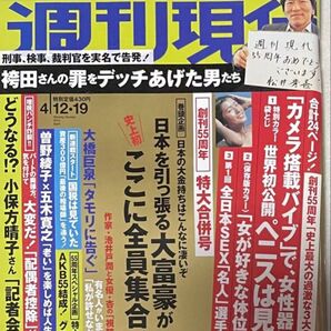 アマゾン転売ヤー購入禁止 週刊現代 2014年4月 関根恵子 深田恭子 袋とじ開封済み