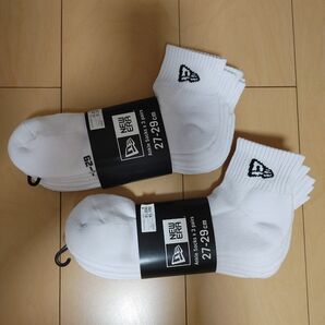 NEW ERA ニューエラ アンクルソックス27〜29cm 6P 新品