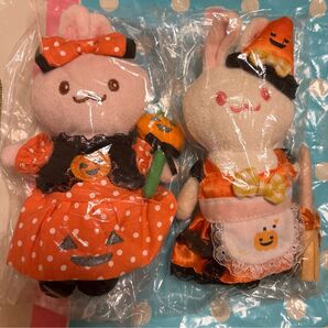 マザーガーデン うさもも ハロウィン マスコットキーホルダー 2個