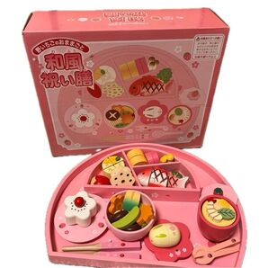 マザーガーデン 野いちごのおままごと 和風祝い膳 木製