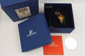 (H10)[ beautiful goods ] records out of production goods SWAROVSKI Swaro ski 925 BEBOTTO Bird ornament 1021-4