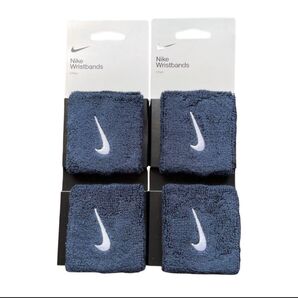 Nike リストバンド 4個セット ネイビー新品未使用 NIKE