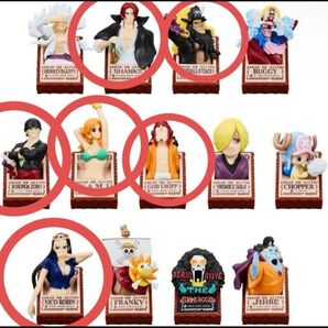 【新品】ワンピース 《チョコサプ》6種セット フィギュア シャンクス ティーチ(黒ひげ) ゾロ ナミ ロビン ウソップ(GOD)