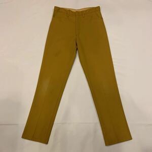 60s KEY MAN TAPERED PANTS MUSTARD ヴィンテージ ビンテージ テーパードパンツ マスタード スリムパンツ アメトラ トラッド TRAD 50s