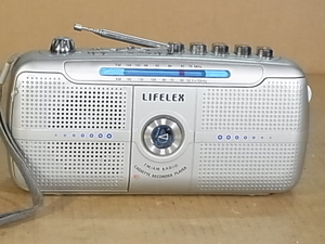 ♪ 在庫整理　LIFELEX KMG08 電源は入ります ラジオ受信します FM 76～108 MHzまで受信可能 管理20092925