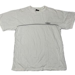 SURFRATZ ラインTシャツ White L ホワイト 白 半袖 古着 ヴィンテージ サーフィン メンズ QUIKSILVER