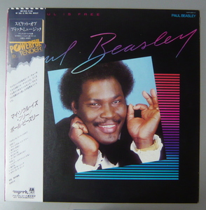 『LP』PAUL BEASLEY/ポール・ビーズリー/MY SOUL IS FREE/マイ・ソウル・イズ・フリー/国内盤 帯付