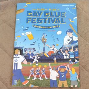 2025 横浜DeNAベイスターズ BAY BLUE FESTIVAL パンフレット ファンフェス