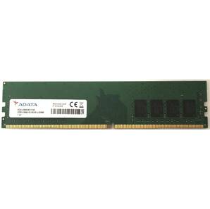 【送料無料】DDR4-2666 PC4-21333 8GB UDIMM (ADATA AD4U266638G19-B) 中古