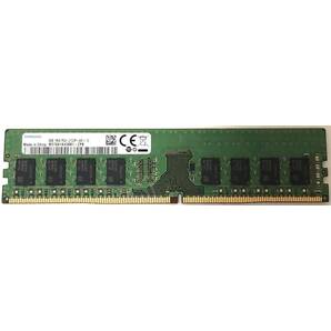 【送料無料】DDR4-2133P PC4-17000 8GB UDIMM (SAMSUNG M378A1K43BB1-CPB) 中古