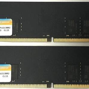 【送料無料】DDR4-2133 PC4-17000 8GBx2枚 計16GB UDIMM (SP SP008GBLFU213B02) 中古