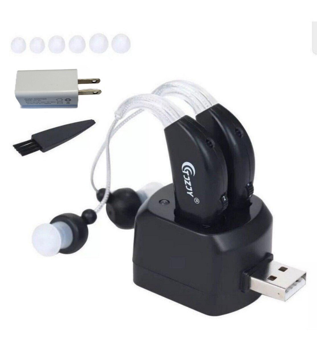 2025年最新】Yahoo!オークション -集音器 充電式(補聴器)の中古品